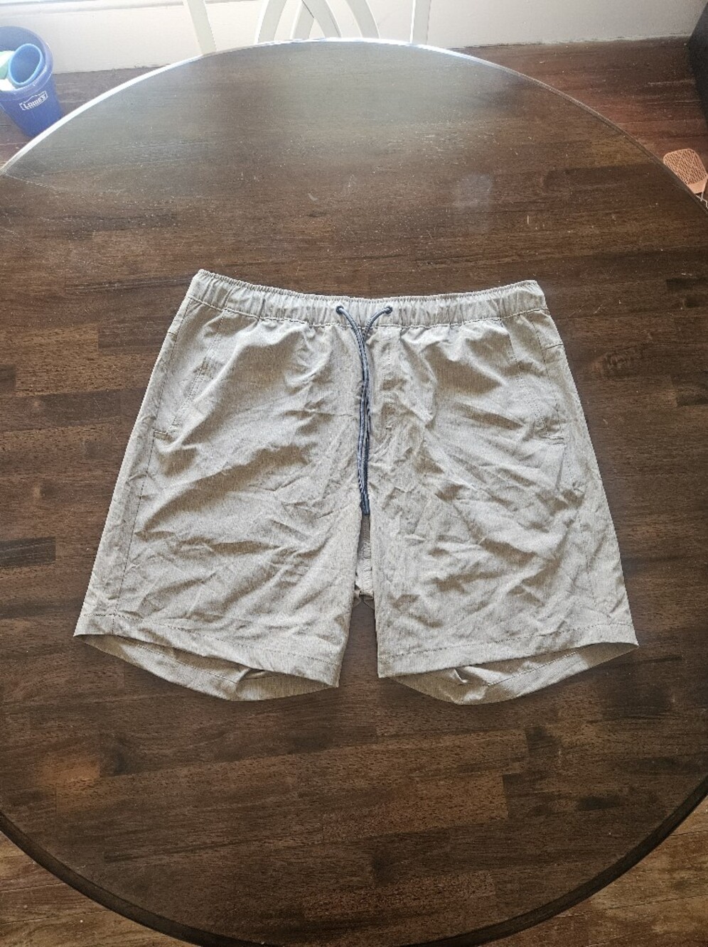 Eddie Bauer Men's Light Tan Drawstring Shorts Size XL